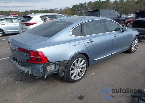 2018 Volvo S90 T6 Inscription from USA, damaged, VIN LVY992ML2JP019745